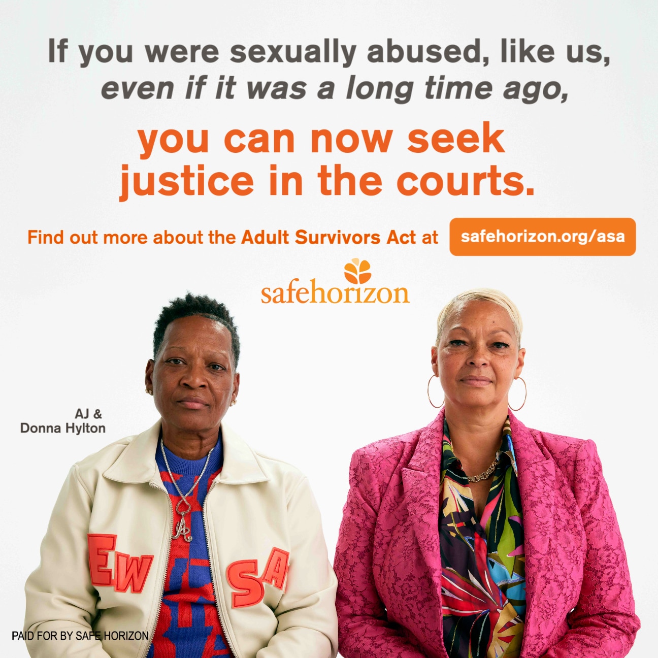 Safe Horizon Safe Horizon’s Adult Survivors Act Social Media Toolkit